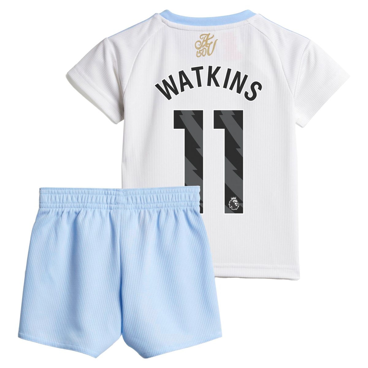 Aston Villa Jerseys - Official aston villa adidas away baby kit 2024-25 with watkins 11 printing Collection for AVFC Fans