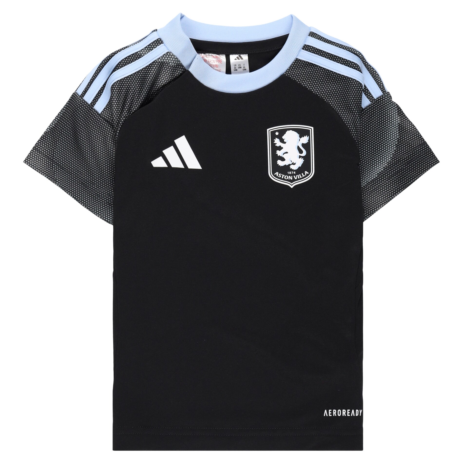 Aston Villa Jerseys - Official aston villa adidas away baby kit 2025-26 with custom printing Collection for AVFC Fans