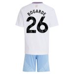 Aston Villa Jerseys - Official aston villa adidas away mini kit 2024-25 with bogarde 26 printing Collection for AVFC Fans