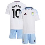 Aston Villa Jerseys - Official aston villa adidas away mini kit 2024-25 with buendia 10 printing Collection for AVFC Fans