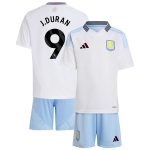 Aston Villa Jerseys - Official aston villa adidas away mini kit 2024-25 with j.duran 9 printing Collection for AVFC Fans