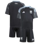 Aston Villa Jerseys - Official aston villa adidas away mini kit 2025-26 with custom printing Collection for AVFC Fans