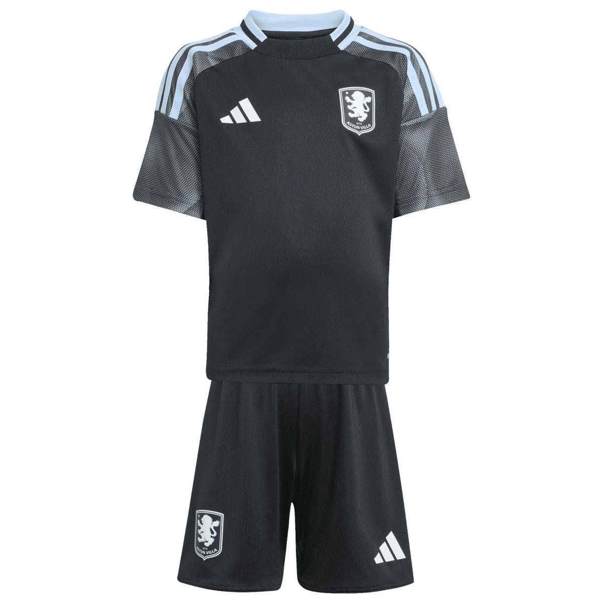 Aston Villa Jerseys - Official aston villa adidas away mini kit 2025-26 with custom printing Collection for AVFC Fans