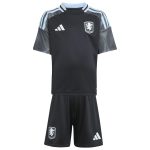 Aston Villa Jerseys - Official aston villa adidas away mini kit 2025-26 with custom printing Collection for AVFC Fans