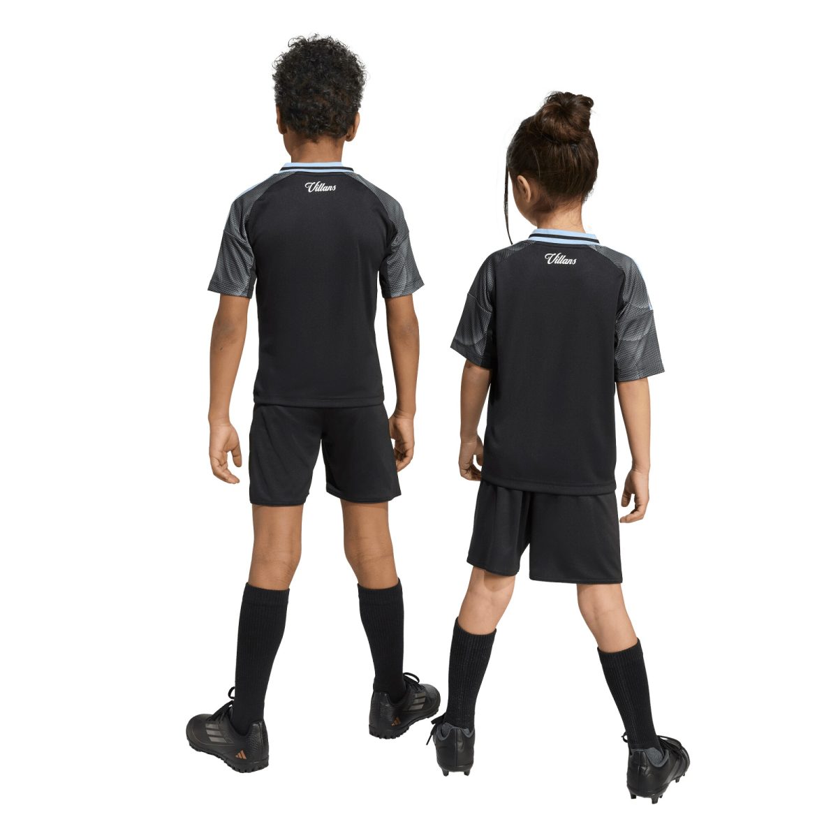 Aston Villa Jerseys - Official aston villa adidas away mini kit 2025-26 with custom printing Collection for AVFC Fans