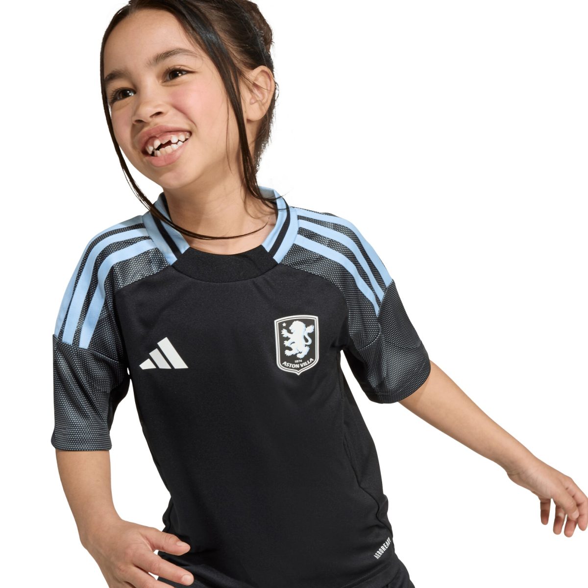 Aston Villa Jerseys - Official aston villa adidas away mini kit 2025-26 with custom printing Collection for AVFC Fans