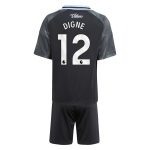 Aston Villa Jerseys - Official aston villa adidas away mini kit 2025-26 with digne 12 printing Collection for AVFC Fans