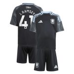 Aston Villa Jerseys - Official aston villa adidas away mini kit 2025-26 with j. ramsey 41 printing Collection for AVFC Fans