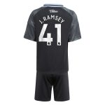 Aston Villa Jerseys - Official aston villa adidas away mini kit 2025-26 with j. ramsey 41 printing Collection for AVFC Fans