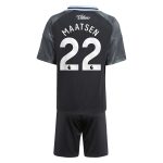 Aston Villa Jerseys - Official aston villa adidas away mini kit 2025-26 with maatsen 22 printing Collection for AVFC Fans