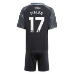 Aston Villa Jerseys - Official aston villa adidas away mini kit 2025-26 with malen 17 printing Collection for AVFC Fans
