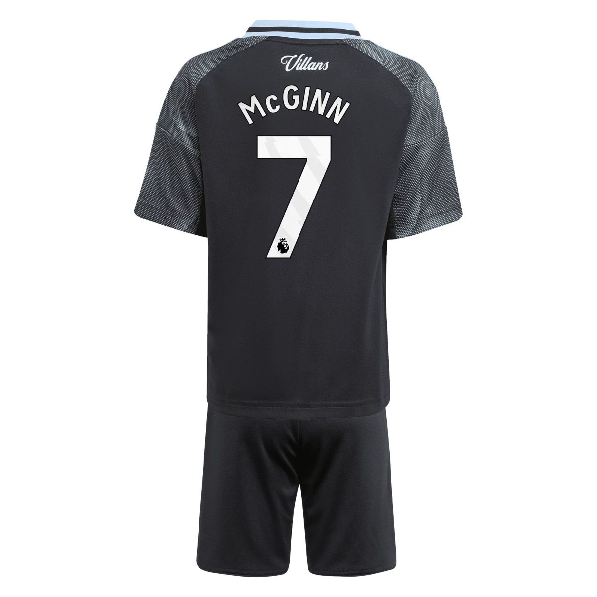 Aston Villa Jerseys - Official aston villa adidas away mini kit 2025-26 with mcginn 7 printing Collection for AVFC Fans