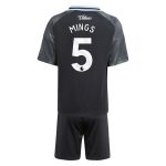 Aston Villa Jerseys - Official aston villa adidas away mini kit 2025-26 with mings 5 printing Collection for AVFC Fans