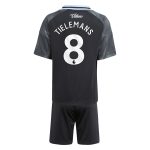 Aston Villa Jerseys - Official aston villa adidas away mini kit 2025-26 with tielemans 8 printing Collection for AVFC Fans
