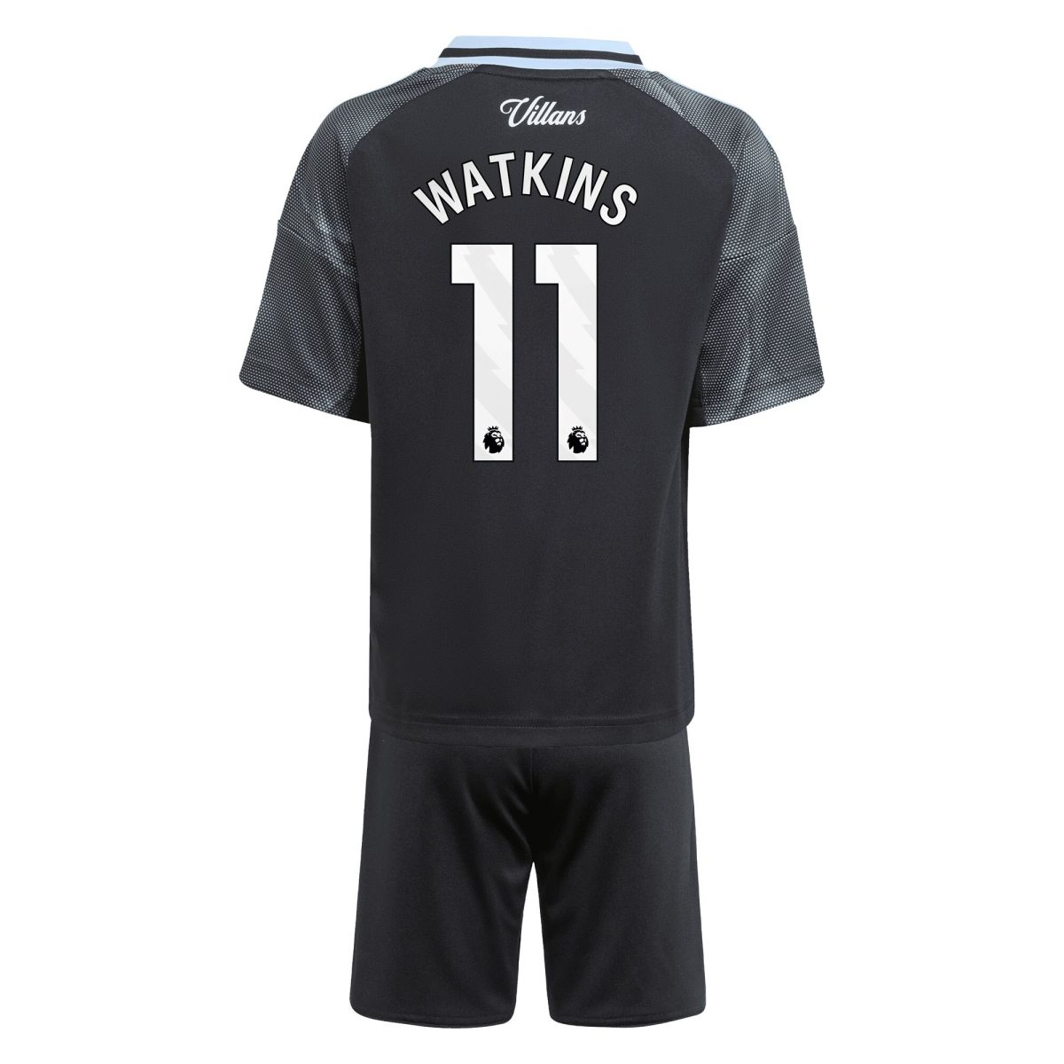 Aston Villa Jerseys - Official aston villa adidas away mini kit 2025-26 with watkins 11 printing Collection for AVFC Fans