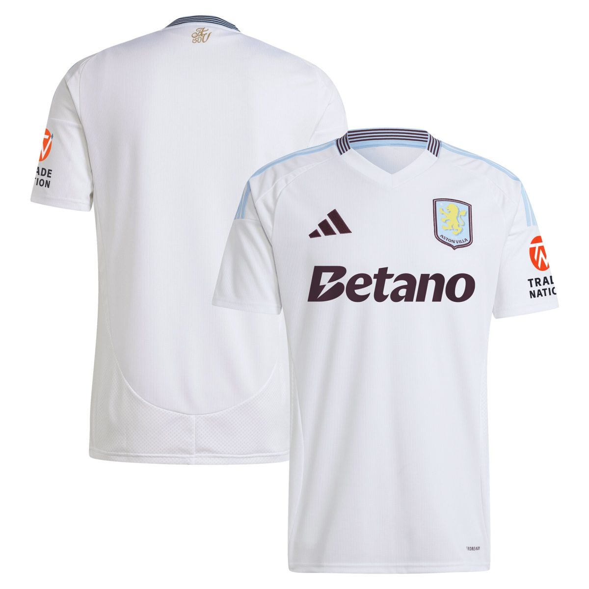 Aston Villa Jerseys - Official aston villa adidas away shirt 2024-25 Collection for AVFC Fans