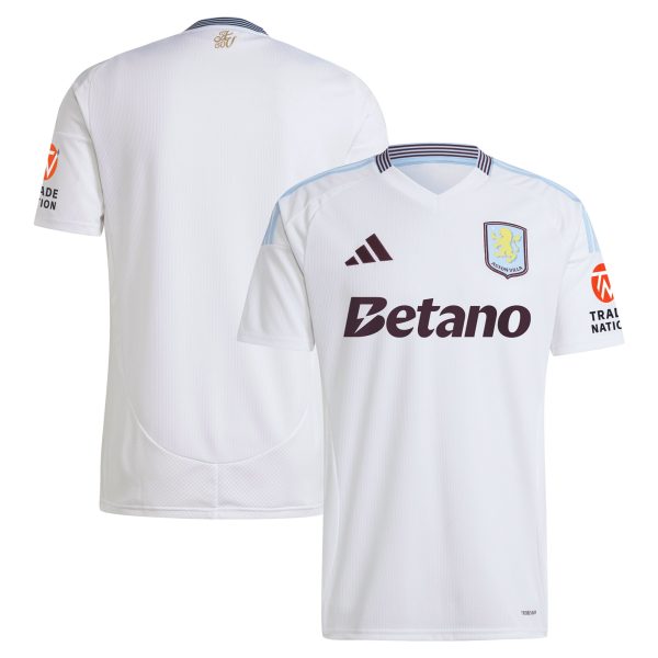 Aston Villa Jerseys - Official aston villa adidas away shirt 2024-25 Collection for AVFC Fans
