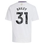 Aston Villa Jerseys - Official aston villa adidas away shirt 2024-25 – kids with bailey 31 printing Collection for AVFC Fans