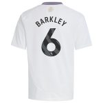 Aston Villa Jerseys - Official aston villa adidas away shirt 2024-25 – kids with barkley 6 printing Collection for AVFC Fans