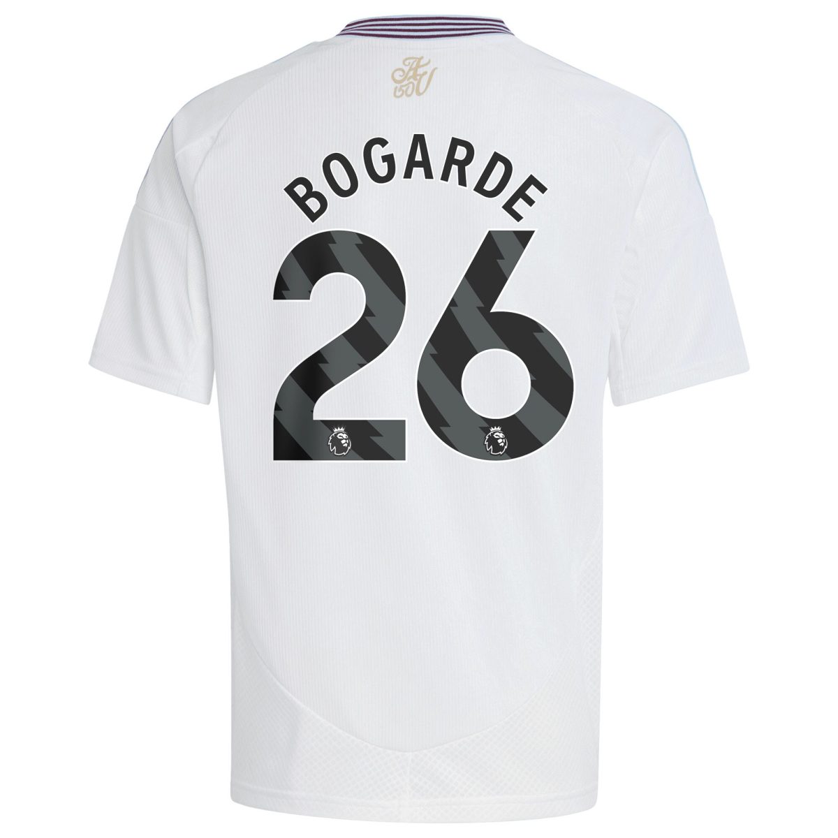 Aston Villa Jerseys - Official aston villa adidas away shirt 2024-25 – kids with bogarde 26 printing Collection for AVFC Fans