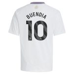Aston Villa Jerseys - Official aston villa adidas away shirt 2024-25 – kids with buendia 10 printing Collection for AVFC Fans