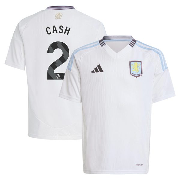 Aston Villa Jerseys - Official aston villa adidas away shirt 2024-25 – kids with cash 2 printing Collection for AVFC Fans