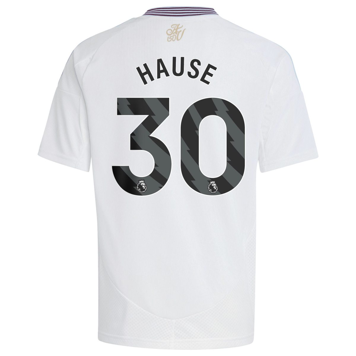 Aston Villa Jerseys - Official aston villa adidas away shirt 2024-25 – kids with hause 30 printing Collection for AVFC Fans