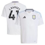 Aston Villa Jerseys - Official aston villa adidas away shirt 2024-25 – kids with j. ramsey 41 printing Collection for AVFC Fans