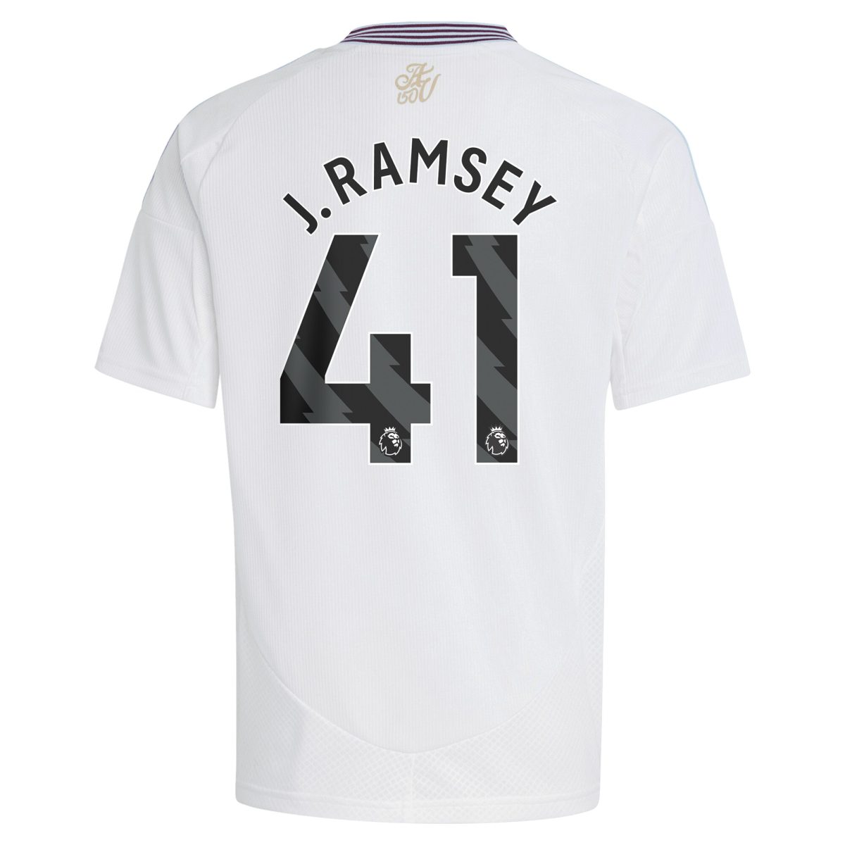 Aston Villa Jerseys - Official aston villa adidas away shirt 2024-25 – kids with j. ramsey 41 printing Collection for AVFC Fans