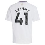 Aston Villa Jerseys - Official aston villa adidas away shirt 2024-25 – kids with j. ramsey 41 printing Collection for AVFC Fans