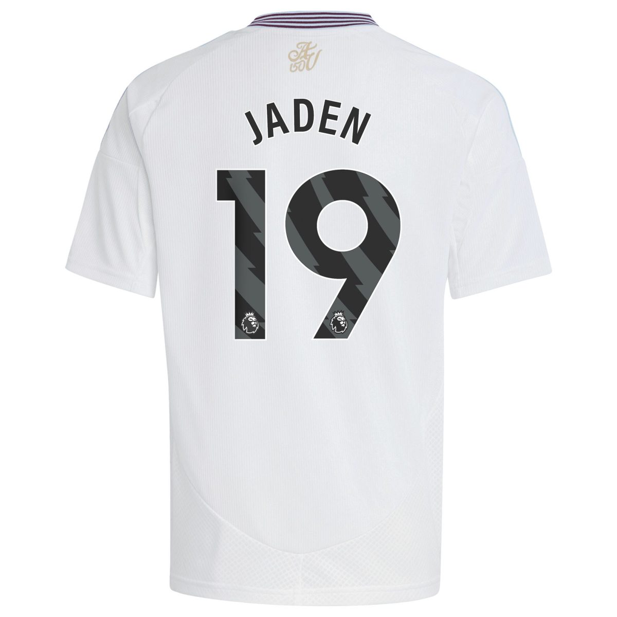 Aston Villa Jerseys - Official aston villa adidas away shirt 2024-25 – kids with jaden 19 printing Collection for AVFC Fans