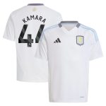 Aston Villa Jerseys - Official aston villa adidas away shirt 2024-25 – kids with kamara 44 printing Collection for AVFC Fans