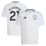 Aston Villa Jerseys - Official aston villa adidas away shirt 2024-25 – kids with m.asensio 21 printing Collection for AVFC Fans