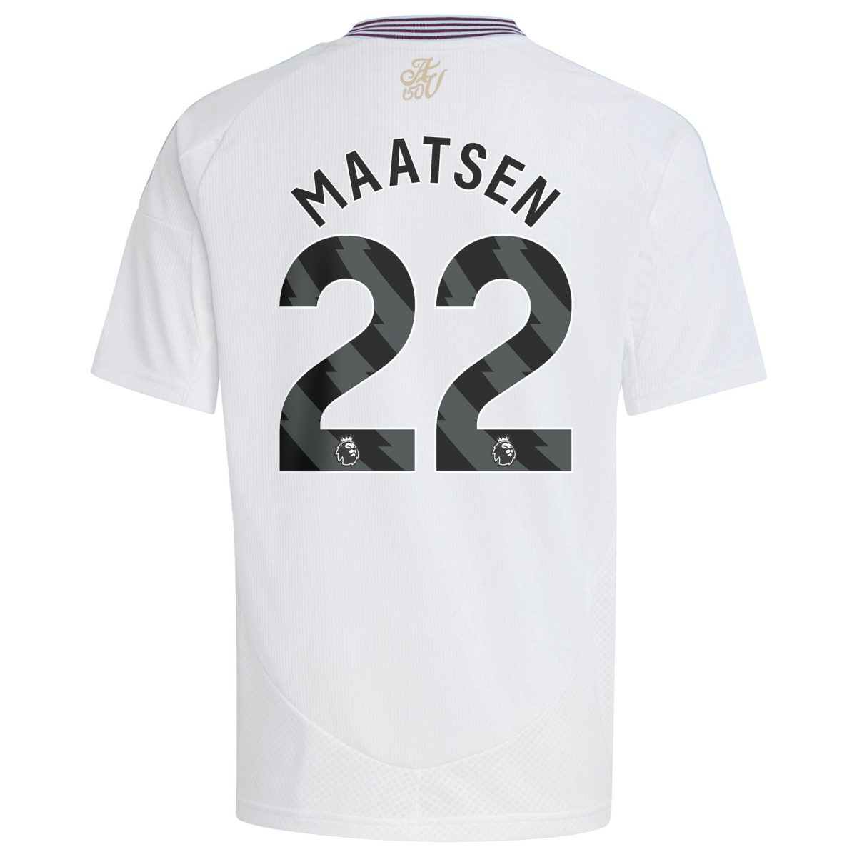 Aston Villa Jerseys - Official aston villa adidas away shirt 2024-25 – kids with maatsen 22 printing Collection for AVFC Fans