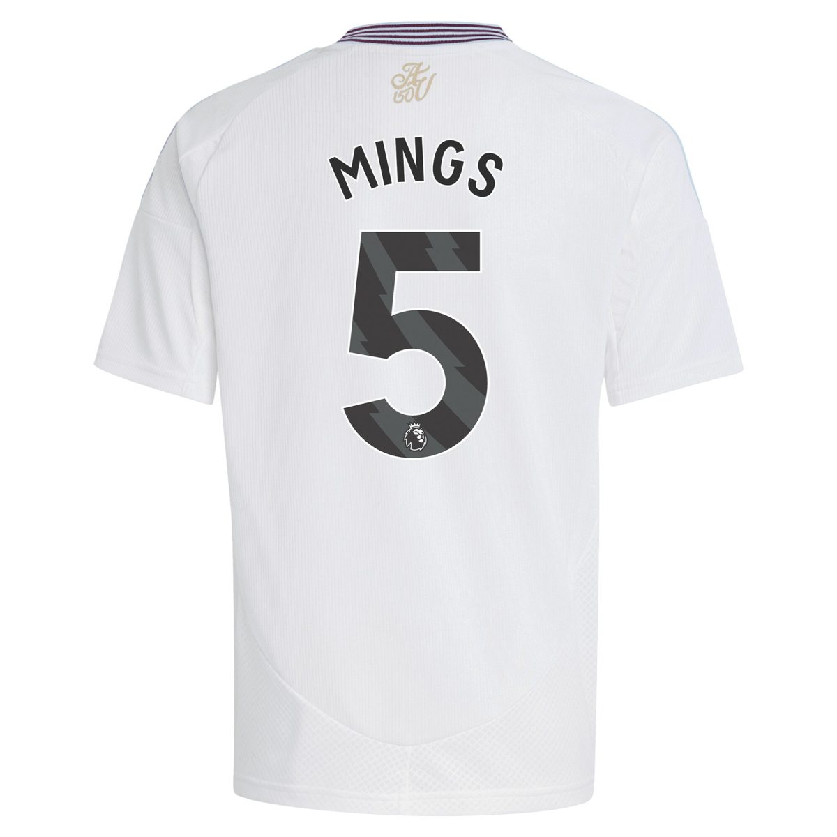 Aston Villa Jerseys - Official aston villa adidas away shirt 2024-25 – kids with mings 5 printing Collection for AVFC Fans
