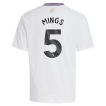 Aston Villa Jerseys - Official aston villa adidas away shirt 2024-25 – kids with mings 5 printing Collection for AVFC Fans
