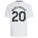 Aston Villa Jerseys - Official aston villa adidas away shirt 2024-25 – kids with nedeljković 20 printing Collection for AVFC Fans