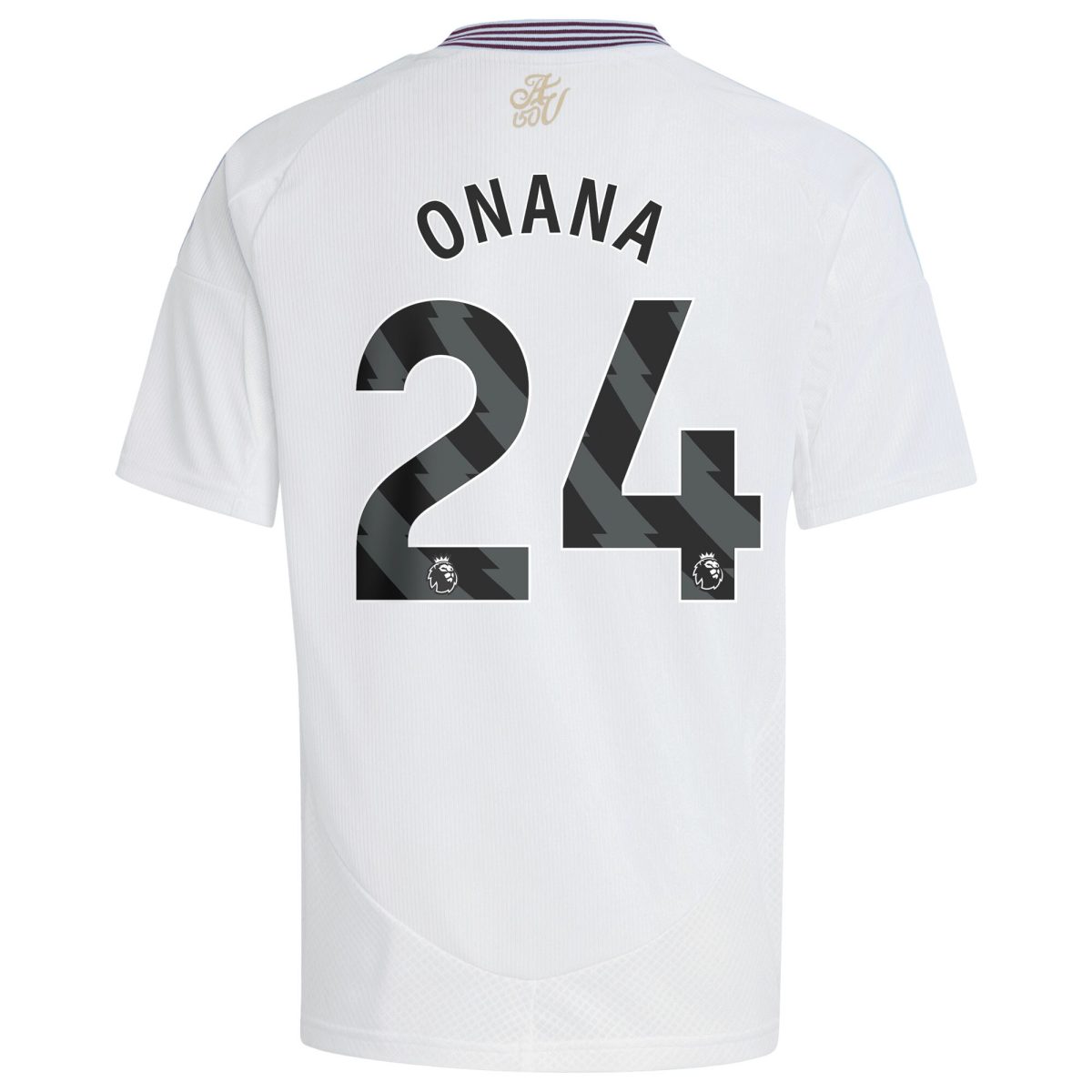 Aston Villa Jerseys - Official aston villa adidas away shirt 2024-25 – kids with onana 24 printing Collection for AVFC Fans