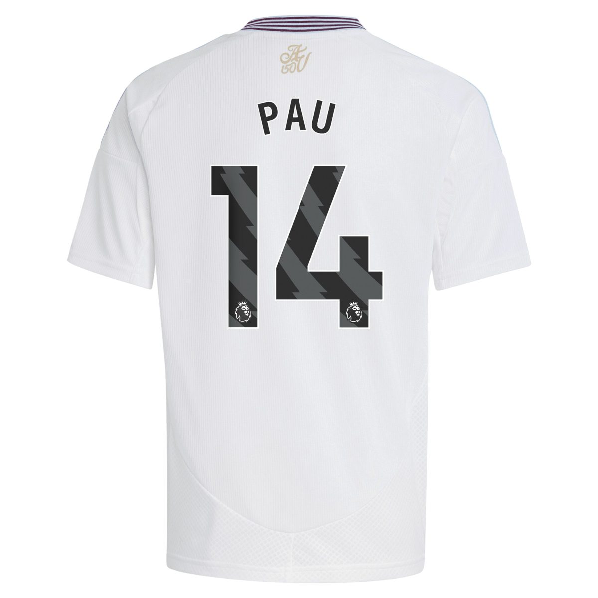 Aston Villa Jerseys - Official aston villa adidas away shirt 2024-25 – kids with pau 14 printing Collection for AVFC Fans