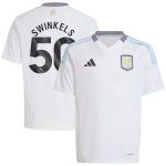 Aston Villa Jerseys - Official aston villa adidas away shirt 2024-25 – kids with swinkels 50 printing Collection for AVFC Fans