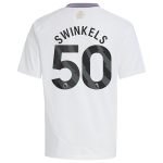 Aston Villa Jerseys - Official aston villa adidas away shirt 2024-25 – kids with swinkels 50 printing Collection for AVFC Fans