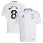 Aston Villa Jerseys - Official aston villa adidas away shirt 2024-25 – kids with tielemans 8 printing Collection for AVFC Fans