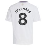 Aston Villa Jerseys - Official aston villa adidas away shirt 2024-25 – kids with tielemans 8 printing Collection for AVFC Fans