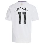 Aston Villa Jerseys - Official aston villa adidas away shirt 2024-25 – kids with watkins 11 printing Collection for AVFC Fans