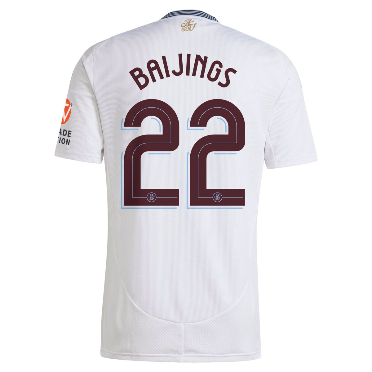 Aston Villa Jerseys - Official aston villa adidas away shirt 2024-25 with baijings 22 cup printing Collection for AVFC Fans