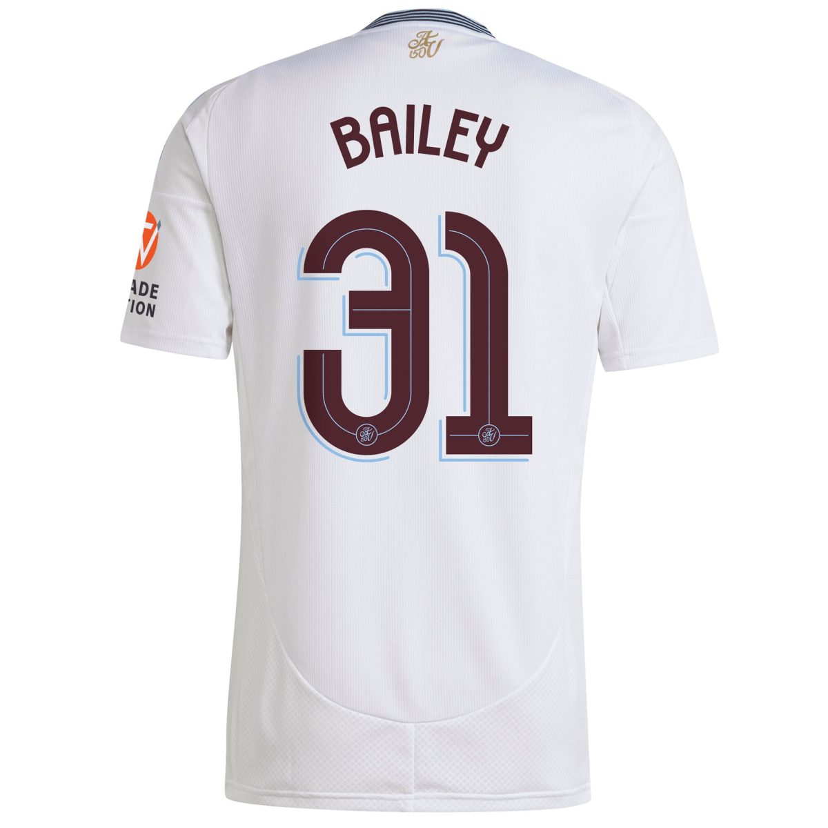 Aston Villa Jerseys - Official aston villa adidas away shirt 2024-25 with bailey 31 cup printing Collection for AVFC Fans