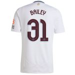 Aston Villa Jerseys - Official aston villa adidas away shirt 2024-25 with bailey 31 cup printing Collection for AVFC Fans