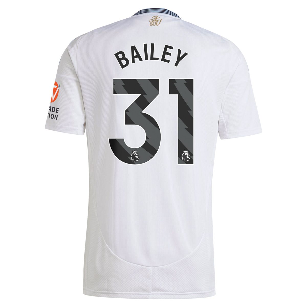 Aston Villa Jerseys - Official aston villa adidas away shirt 2024-25 with bailey 31 printing Collection for AVFC Fans