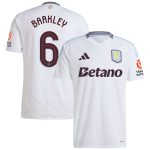 Aston Villa Jerseys - Official aston villa adidas away shirt 2024-25 with barkley 6 cup printing Collection for AVFC Fans