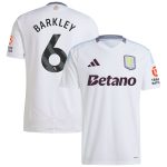 Aston Villa Jerseys - Official aston villa adidas away shirt 2024-25 with barkley 6 printing Collection for AVFC Fans